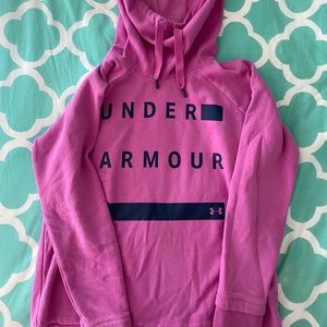 Under Armour women’s pink sweatshirt!!